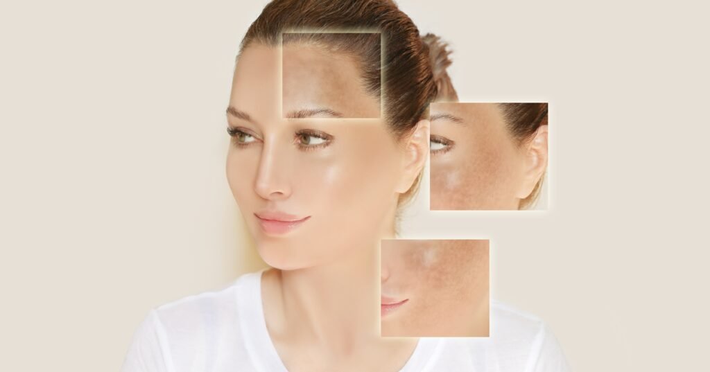 Symptoms of skin damage
