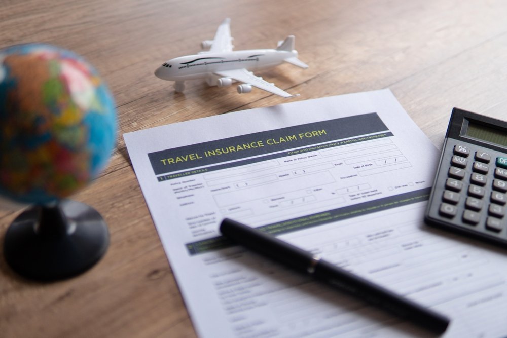 Selective,Focus,Image,Of,Travel,Insurance,Claim,Form,On,A Travel Insurance