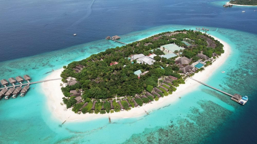 Lush,Vegetation,Covers,A,Tropical,Island,Resort,In,The,Maldives, Natural healing